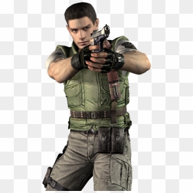 Chris Redfield Re1 Remake, HD Png Download - chris redfield png