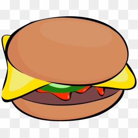 Cheeseburger Hamburger Sandwich Patty Bread - Burger Images Clip Art, HD Png Download - burger clipart png