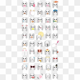 Japanese Chin Emoji Stickers Are You A Japanese Chin - Cartoon, HD Png Download - cherry blossom emoji png