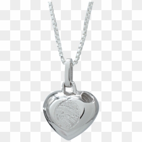Locket, HD Png Download - silver heart png