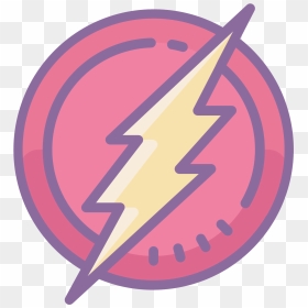 The Flash Clipart Flash Symbol, HD Png Download - flash symbol png