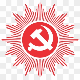 Logo Of Cpn - Nepal Communist Party Flag, HD Png Download - communism symbol png