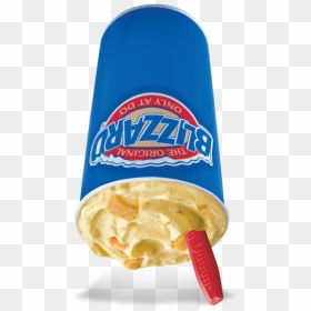 Brownie Temptation Blizzard® - Dairy Queen Chocolate Oreo Blizzard, HD Png Download - dairy queen logo png