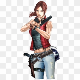 Claire Redfield, HD Png Download - chris redfield png