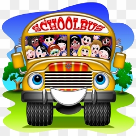 School Bus Cartoon Image-11 - Cute School Bus Clip Art, HD Png Download - driver png
