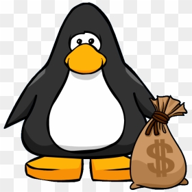 Club Penguin Wiki - Club Penguin Transparent, HD Png Download - bags of money png