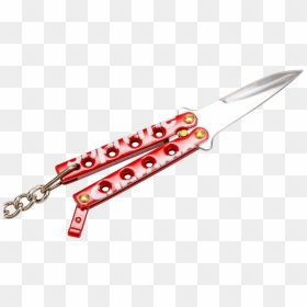 Butterfly Knife , Png Download - Supreme Butterfly Knife, Transparent Png - butterfly knife png