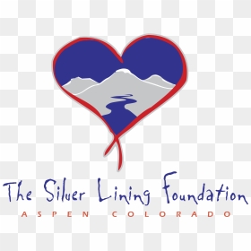 The Silver Lining Foundation Logo Png Transparent - Kids Doing School Work, Png Download - silver heart png