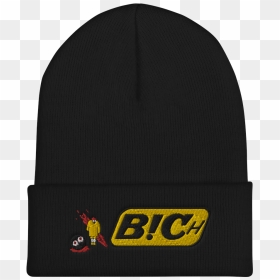 Image Of Bich Logo Beanie - Beanie, HD Png Download - bic logo png