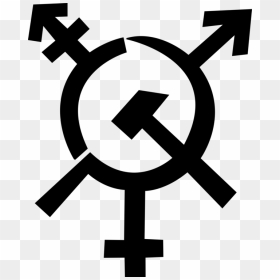 Area,symbol,logo - Hammer And Sickle Gender, HD Png Download - communism symbol png