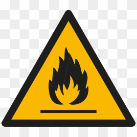 Warning Of Flammable Substances, - Fire Hazard, HD Png Download - warning signs png