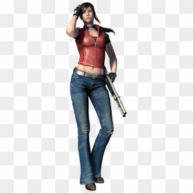 Resident Evil Code Veronica Claire, HD Png Download - chris redfield png
