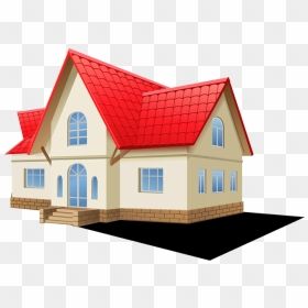 House Vector - Eco Friendly Homes With Solar Panels, HD Png Download - house roof png