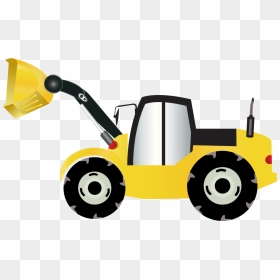 Architectural Engineering Heavy Equipment Construction - Orange Excavator Clipart Png, Transparent Png - bulldozer png