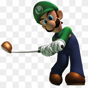 Luigi Golf, HD Png Download - super mario sunshine png
