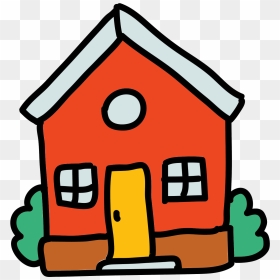 Vector Roof Doodle House Figure- - There Is No Place Like Home Carton, HD Png Download - house roof png