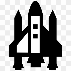 Vector Illustration Of United States Nasa Space Shuttle, HD Png Download - nasa spaceship png