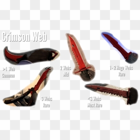 Butterfly Knife Crimson Web Best Steam Munity Guide - Crimson Web Rare Pattern, HD Png Download - butterfly knife png