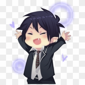 Blue Exorcist Rin Chibi, HD Png Download - rin okumura png