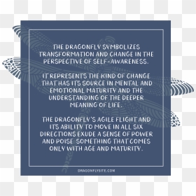 My Daughter Emerged Stronger, More Empowered & With - Woman Dragonfly Meaning, HD Png Download - dragonfly silhouette png