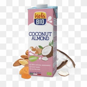 Coconut Almond - Isola Bio Almond Milk, HD Png Download - coconut drink png