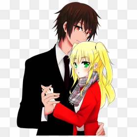 Transparent Anime Couple Png, Png Download - anime couple png