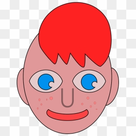 Redhead Blue Punk Clipart - Clip Art, HD Png Download - punk png