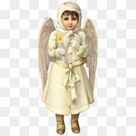 Victorian Images Christmas Angel , Png Download - Png Victorian Christmas Santa, Transparent Png - christmas angel png