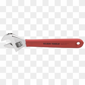 Hd507 10 Klein Tools Adjustable Wrench, HD Png Download - monkey wrench png