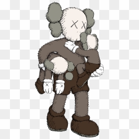 Kaws X Uniqlo Tee, HD Png Download - kaws png