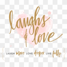 Live Laugh Love Pink , Png Download - Calligraphy, Transparent Png - live laugh love png