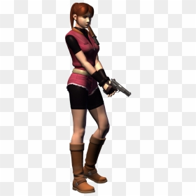 Claire Redfield Resident Evil 2 1998, HD Png Download - chris redfield png