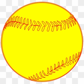 Softball Clipart With No Background, HD Png Download - softball clipart png