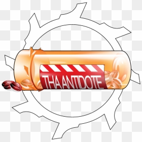 Antidote Logo White Wo Copy, HD Png Download - worldstarhiphop logo png