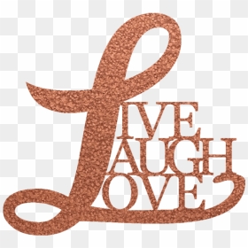 Live Laugh Love Metal Wall Sign - Illustration, HD Png Download - live laugh love png