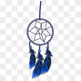 Dreamcatcher Feather Wind Chimes - Dream Catcher Feather Png, Transparent Png - dream catcher silhouette png