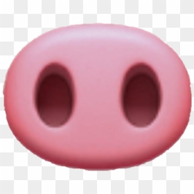 Pig Nose Emoji Png - Pig, Transparent Png - vhv