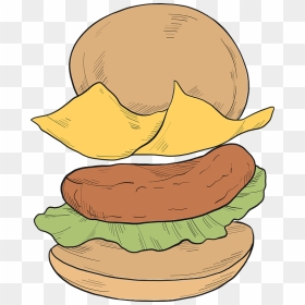 Cheeseburger Clipart, HD Png Download - burger clipart png
