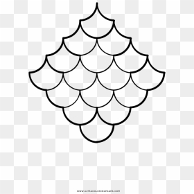 Fish Scales Coloring Page - Transparent Mermaid Scales Png, Png Download - fish scales png