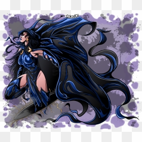 Raven, Teen Titans Superhéroes - Illustration, HD Png Download - raven teen titans png