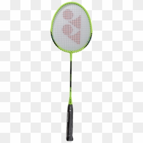 Green Aluminium Frame Badminton Racket - Racket, HD Png Download - badminton racket png