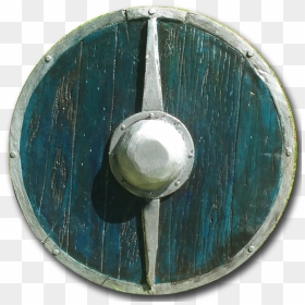 Norse Wood Round Blue - Norse Knot Shield, HD Png Download - viking shield png