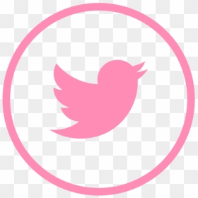 Pink Twitter Logo Png, Transparent Png - pink twitter png