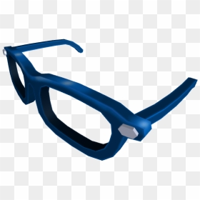 Blue Hipster Glasses - Plastic, HD Png Download - hipster glasses transparent png