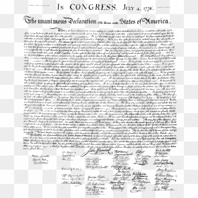 Lyman Hall Signed The Declaration Of Independence, HD Png Download - declaration of independence png