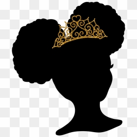 Transparent Pageant Crown Png - Little Black Girl Clipart, Png Download - pageant crown png