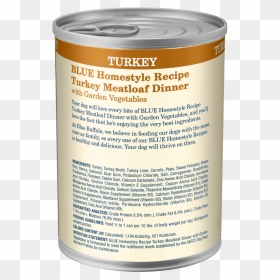 Blue Buffalo Homestyle Recipe Turkey Meatloaf Dinner - Cylinder, HD Png Download - meatloaf png