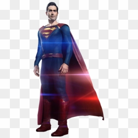 Supergirl Superman Full Body Transparent By Spider-maguire - Super Man Super Girl, HD Png Download - tyler hoechlin png