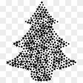 Christmas Tree Stars - Portable Network Graphics, HD Png Download - christmas stars png