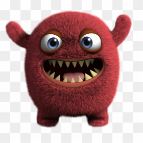 Transparent Scary Monster Png - Red Cute Monster, Png Download - cute monster png